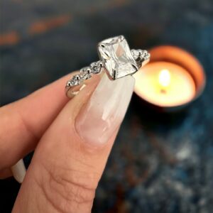 Amara ezüst színű xuping gyűrű