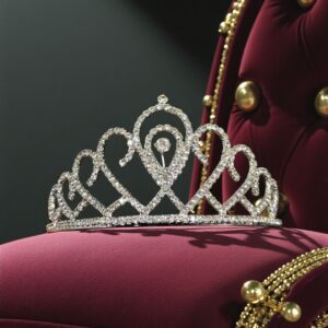 Letta alkalmi diadém tiara hajdísz