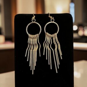 Kata arany színű bizsu fülbevaló