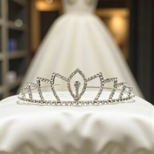 Sarah alkalmi diadém tiara hajdísz